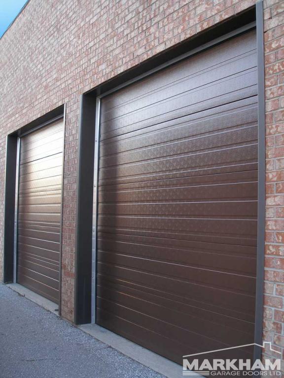 Commercial-Brown-Insulated-Garage-Doors