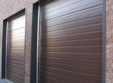 Commercial-Brown-Insulated-Garage-Doors