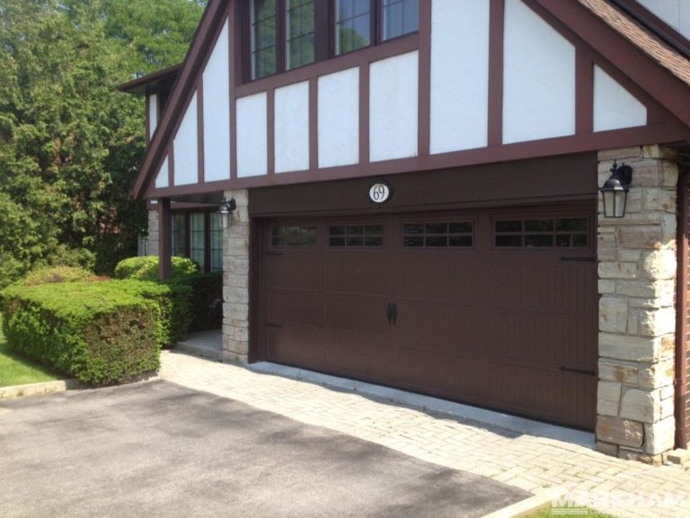 HaasDoors664BrownCarriageDoor Markham Garage Doors Ltd.