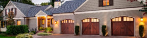 arched carriage house garage doors