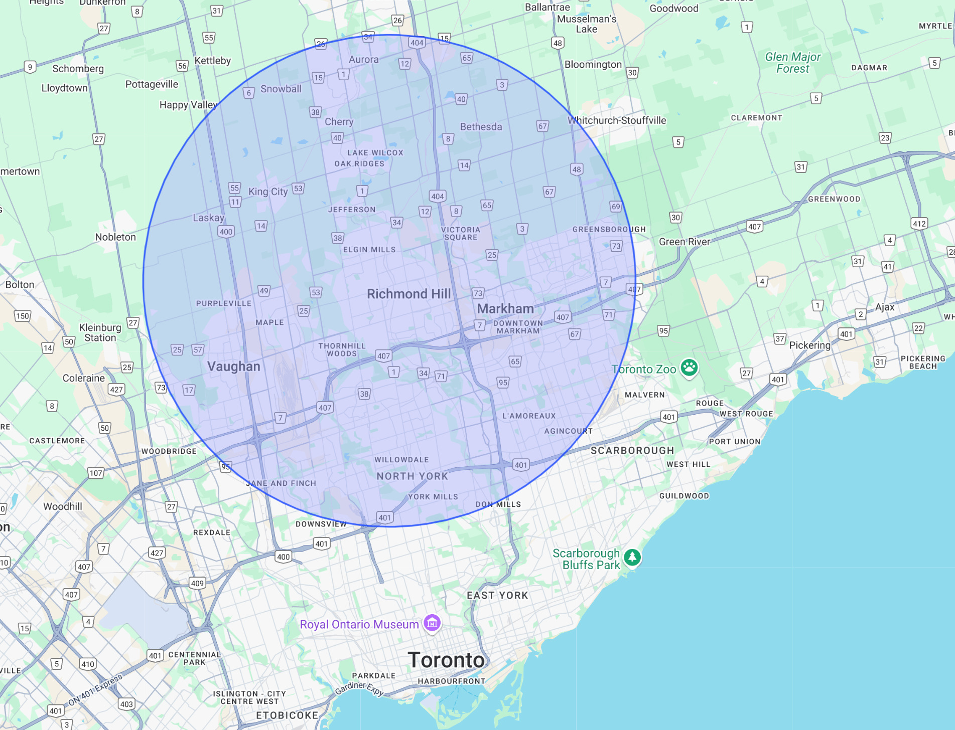 Richmond Hill Service Area