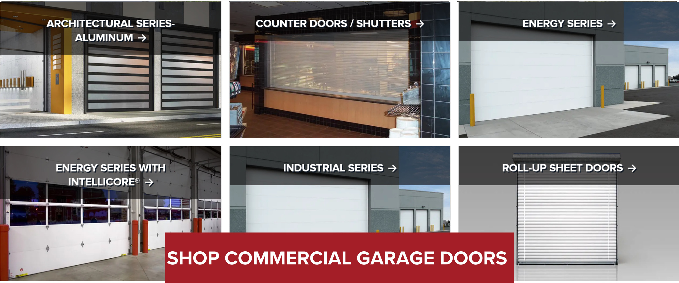 COMMERCIAL GARAGE DOORS