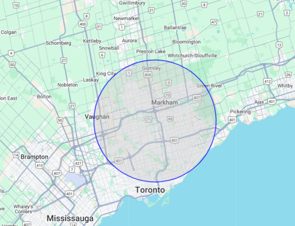 markham service area